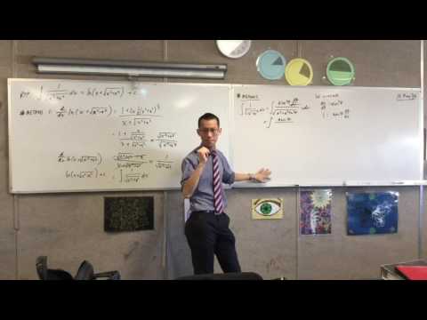 Proving a Result from the Standard Integrals (2 of 3: Substituting tan to simplify the integral)