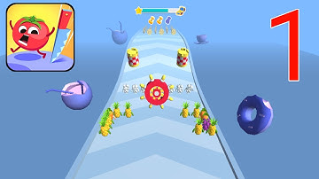 Fruit Rush Gameplay Walkthrough Part 1 | 1-10 |