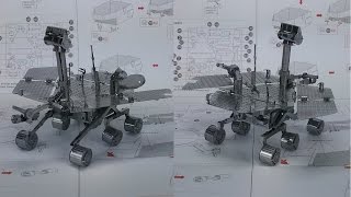 Fascinations Metal Earth NASA Mars Rover – 3D Laser Cut Steel Model Kit, Ages 14+