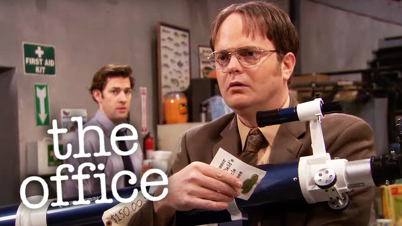Leave the Telescope - The Office US - YouTube