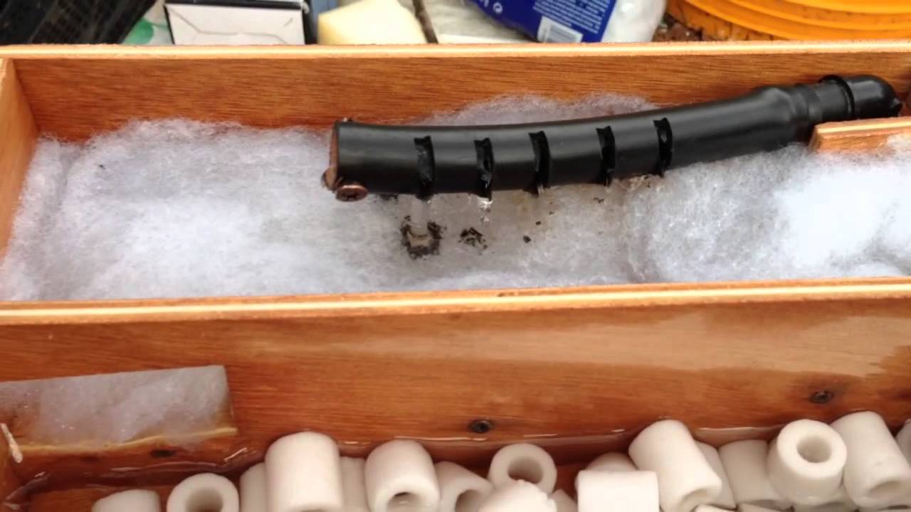 prototipo filtro acquario - YouTube