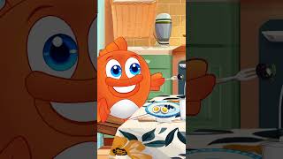 breakfast time kids shorts