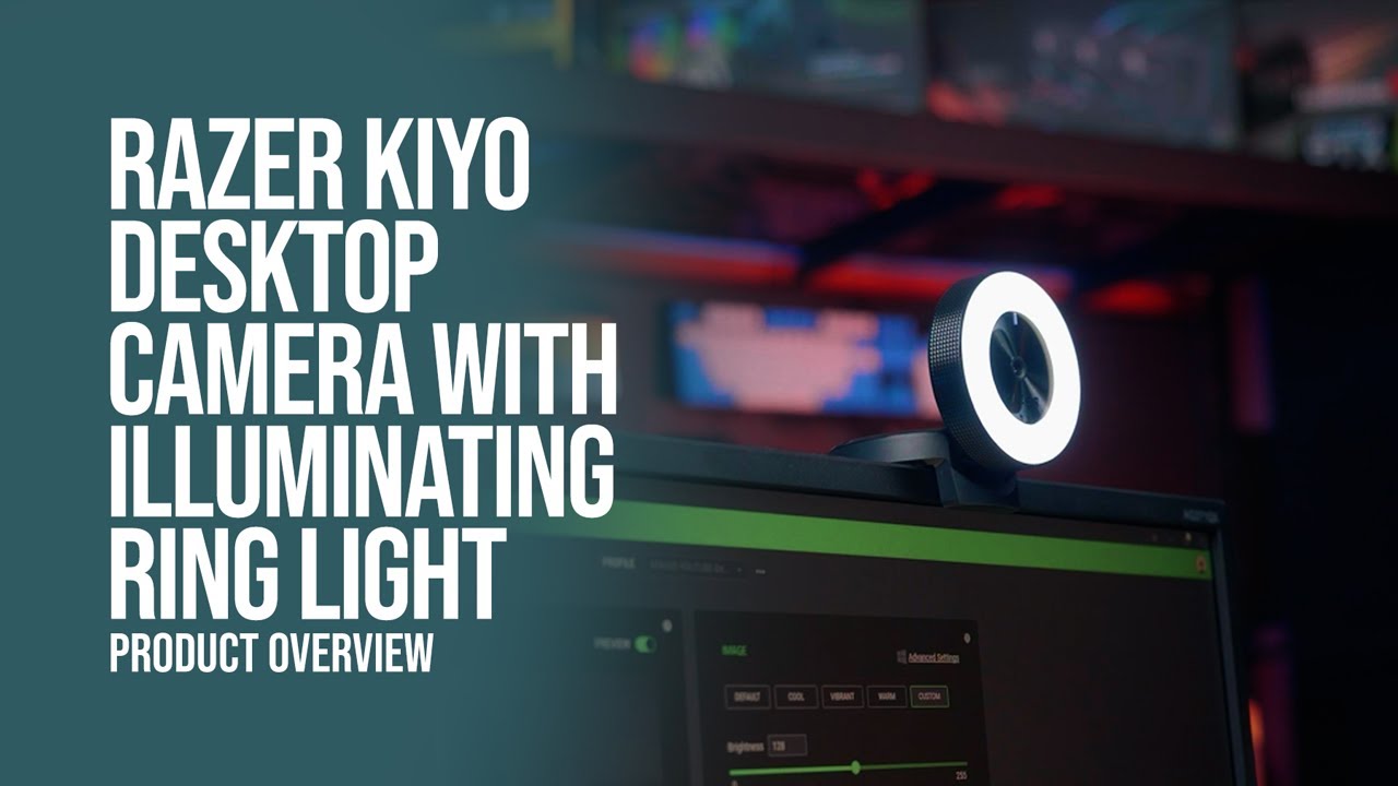 Razer Kiyo Ring Light Equipped Web Camera