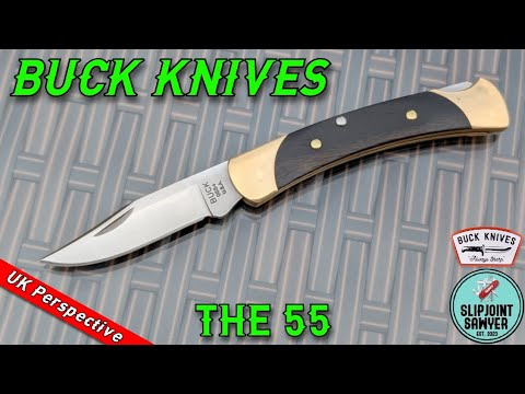 Buck Knives The 55 Pocket Knife UK Perspective