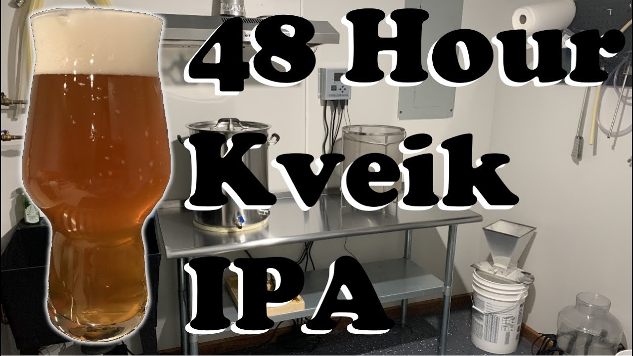 Brewing a IPA with Kveik on Clawhammer BIAB Grain to Glass YouTube