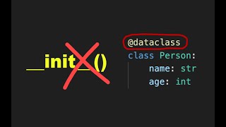 파이썬으로 __init__() 없이 클래스 만드는법