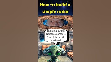 How to build a simple radar #proximitysensor #distances  #circuitapps