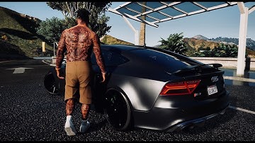 ►GTA 6 Graphics - Cars Gameplay! 60FPS 🔥 NEW 2018 ULTRA REALISTIC Graphics MOD 👍 GTA V MOD