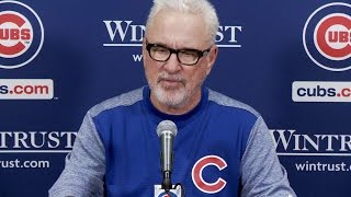 PHI@CHC: Maddon on the team's good at-bats in the win