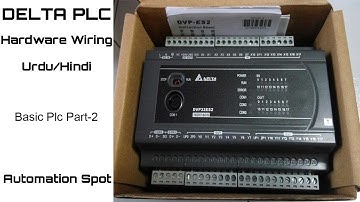Delta Transistor Type Plc Hardware wiring Npn and Pnp Urdu / Hindi | Basic Plc Tutorial Part 2