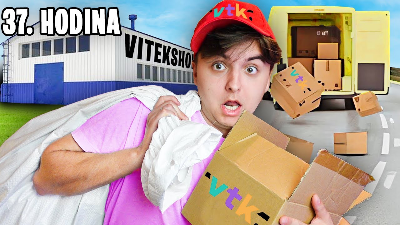 48 Hodin Rozvážím jako Kurýr pro Fanoušky! (rozbrečeli se)