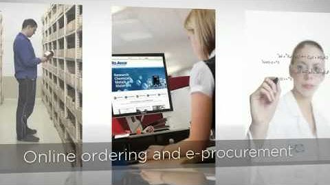 Alfa Aesar Video 2013