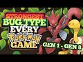 The STRONGEST Bug Type to Use in EVERY Pokemon Game