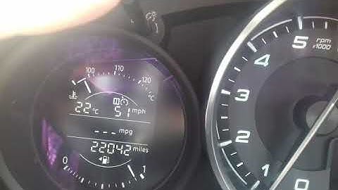 Trip reset and Fuel Economy Monitor