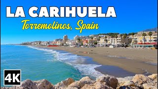 La Carihuela Torremolinos Andalusia Spain - 4K Walk