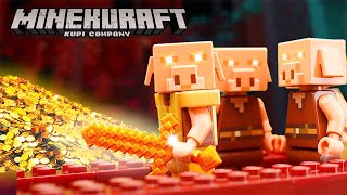Surviving in Minecraft - Dazzlingly shiny【Ep.04】Lego Minecraft stop motion animation