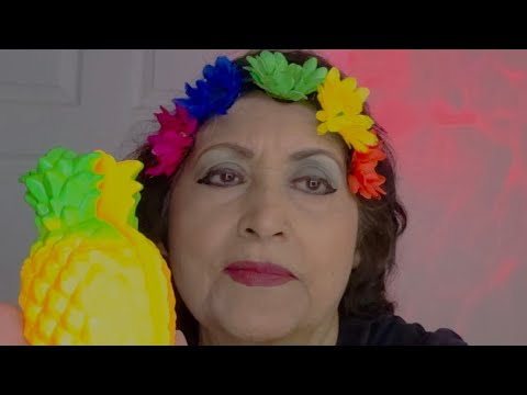 ASMR sonidos con verdura de juguete!!