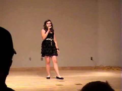 Bailey Jasper sings Hurt by Christina Aguilara.wmv