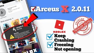 How to fix system bugs on Roblox ARCEUS X 2.0.11  how to fix key system  not showing Arceus 