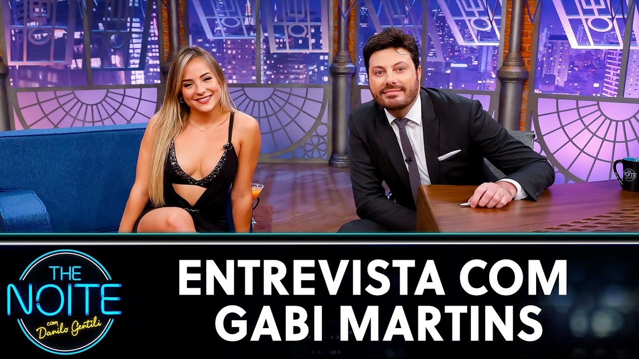 Entrevista com Gabi Martins | The Noite (03/07/20)