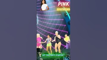 Pink Get the Party Started: 2001 VS 2024