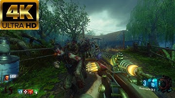 BLACK OPS 3 ZOMBIES: SHI NO NUMA GAMEPLAY 4K! (NO COMMENTARY)