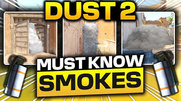 EVERY Smoke You MUST KNOW on Dust 2 in CS2