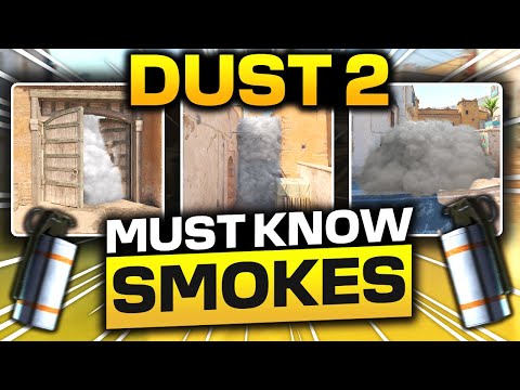 EVERY Smoke You MUST KNOW on Dust2 in CS2