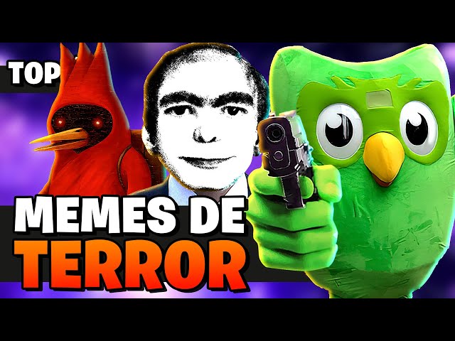 4 MEMES DE TERROR MAIS ASSUSTADORES DA INTERNET