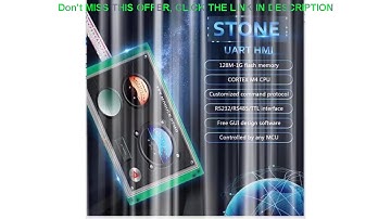 Deal "5"" TFT LCD touch screen monitor module with board & RS232/ USB/ TTL interface"