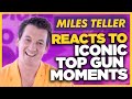 'Tom Cruise smells delightful!' Miles Teller reacts to iconic scenes from the original Top Gun