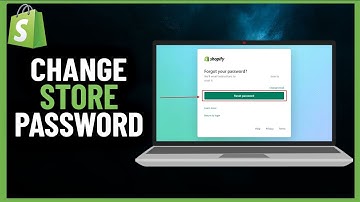 How to Change Shopify Store Password | Step by Step (2024)