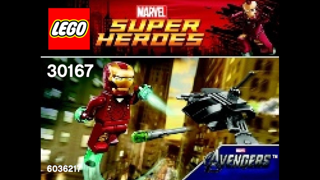 LEGO 30167 Instructions | Marvel | Iron Man vs. Fighting Drone | The ...