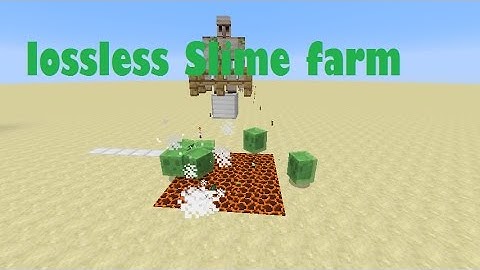 Lossless Slime farm 1.11 using magma blocks nest slimefarm