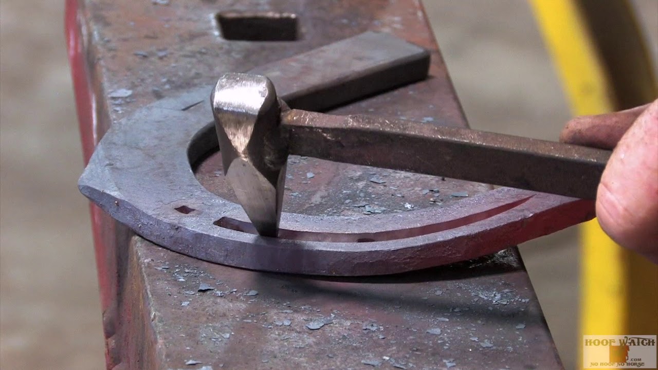 World Championship Blacksmiths Craig Trnka, CJF - Dutch Rocker Front Shoe