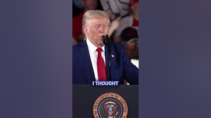 Trump misgenders heckler at 100 days rally