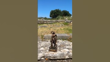 #Artemis Perepeteia takes back the  sanctuary of Artemis Orthia at the temple of Asclepius #greekgod