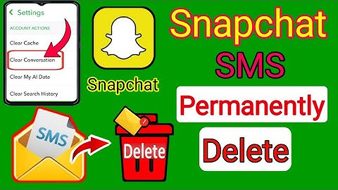 How To Snapchat SMS Permanently Delete (Easy Method 2025).