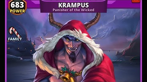 Puzzle combat : 50 event pulls chasing Krampus and Santa