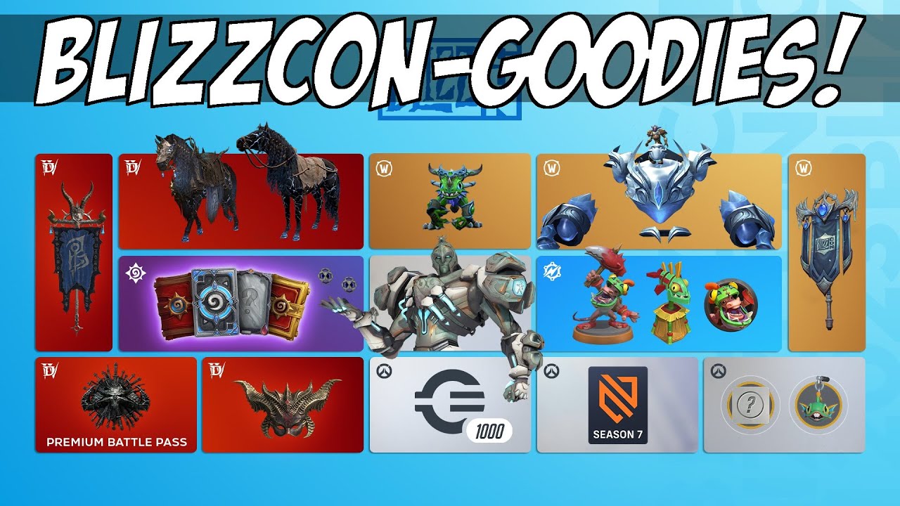 Virtuelle Goodies für 30 und 50€ Das sind die BlizzconBundles
