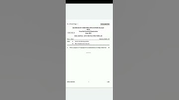 IGNOU |•|(BCSL 33) Data and File Structure Lab Question Paper|•|June 2015|•|Own Classroom