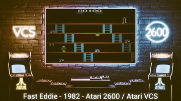 Fast Eddie - 1982 - Atari 2600 ( Atari VCS )