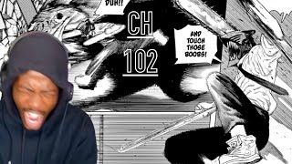 The MOST 'Denji' entrance you could ever ask for!!! | Chainsaw Man Part 2 Chapter 102 (Read Along)