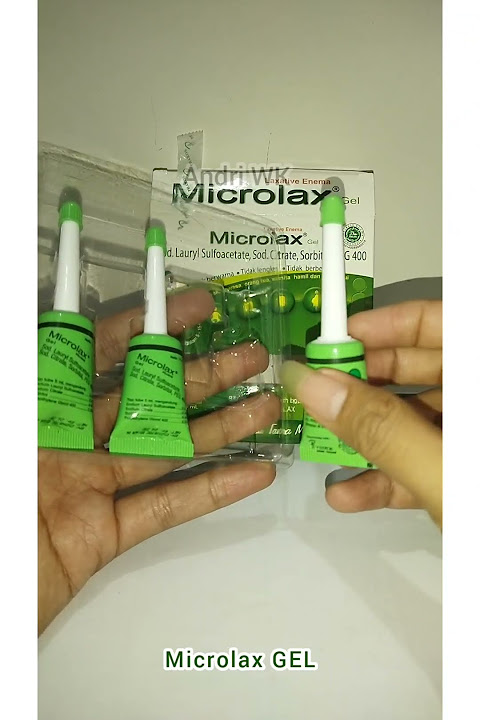 Microlax gel untuk mengatasi susah buang air besar atau sembelit #shorts