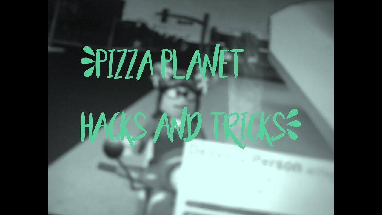Pizza Planet Hacks And Tricks Bloxburg Youtube
