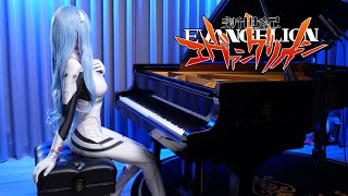 Neon Genesis Evangelion「A Cruel Angel's Thesis」Rei Ayanami x Steinway Piano Ver. | Ru's Piano