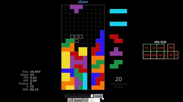 RNG plz - No hold, 10 Tetrises into PC end fail