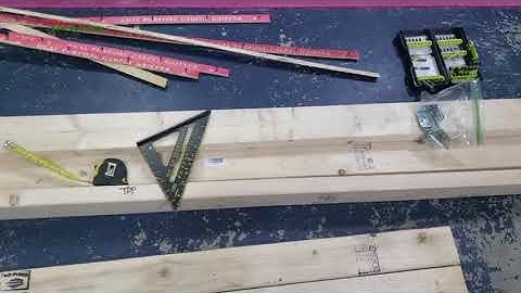 Items for building the tufting frame!