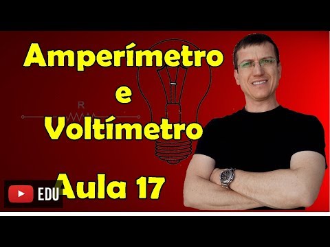 Vídeo: Como Funcionam O Amperímetro E O Voltímetro