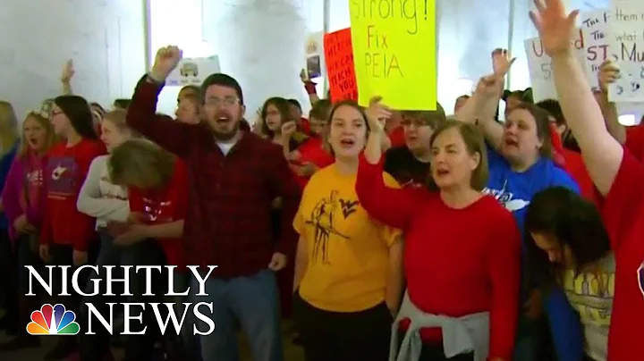 West Virginia Teachers Strike Enters Second Week With No End In Sight | NBC Nightly News